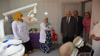 خصم يومان وإحالة جميع المتغيبين عن العمل لتحقيق بالوحدة المحلية في اويش الحجر دقهلية 