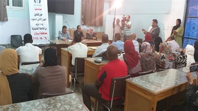 التحالف المصرى لحقوق الانسان والتنمية يبدأ جولاته بمحافظة أسوان لمناقشة القانون الجديد للعمل الأهلى ولائحته التنفيذية 