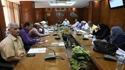 متابعة تحصيل المتأخرات المالية المستحقة للدولة بالسويس