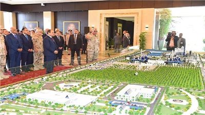 الرئيس عبدالفتاح السيسي يفتتح مجمع الأسمدة الفوسفاتية والمركبة بالمنطقة الصناعية بالعين السخنة