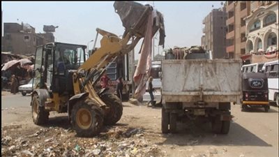 الجيزة: رفع 35 ألف طن مخلفات أضاحي وقمامة في العيد