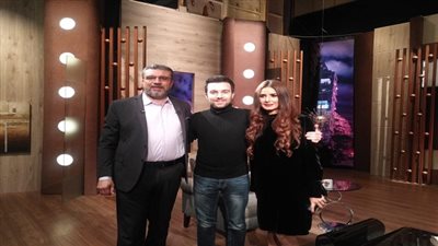 السبت.. شريف رمزى و زوجته بواحد من الناس على النهار 