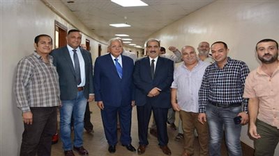 شاروبيم يهنئ العاملين بديوان عام محافظة الدقهلية بعيد الأضحى المبارك