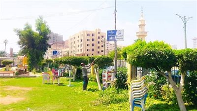 بالصور.. جاهزية المنصورة لاستقبال عيد الأضحى 