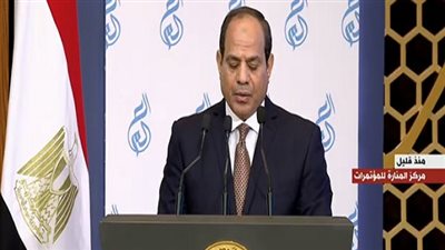 ننشر نص كلمة الرئيس السيسي في احتفالية عيد العلم
