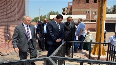 محافظ القليوبية يفتتح محطتي صرف صحي بقليوب تزامنا مع احتفالات المحافظة بعيدها القومي 