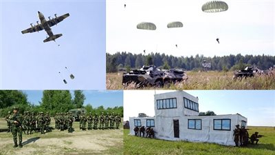 تدريبات مصرية روسية بيلاروسية مكثفة فى إطار التدريب المشترك 