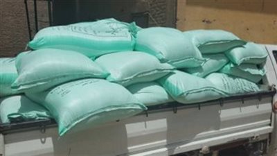 ضبط 15 طن دقيق مدعم و16 طن اعلاف أسماك مجهولة المصدر بالدقهلية