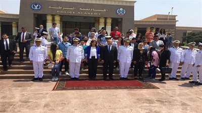أكاديمية الشرطة تستقبل وفد شباب الجاليات المصرية بالخارج 