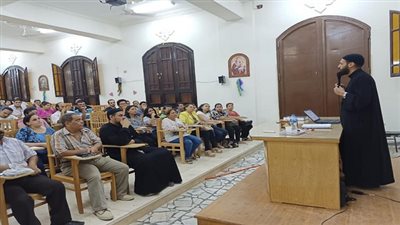  الدراسات المتخصصة بايبارشية السويس ينظم دورة للتوعية ضد السلوكيات
