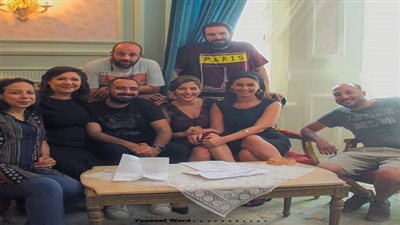 بالصور.. كواليس مسلسل 