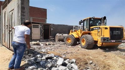 بالصور.. إزالة كافة التعديات وتكثيف العمل في رفع القمامة بالدقهلية 