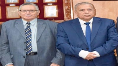 رئيس النيابة الإدارية يزور رئيس هيئة قضايا الدولة لتهنئة بتولي المنصب