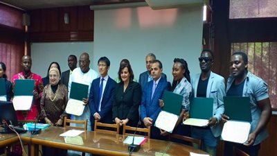 الزراعة تحتفل بتدريب مبعوثين أفارقة على البحث العلمى والارشاد فى الأرز 