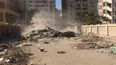 رفع المخلفات ونظافة المناطق المحيطة بمدارس السويس