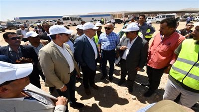 وزير الإسكان ومحافظ سوهاج يختتمان جولتهما بتفقد محطتى مياه سوهاج غرب وإدفاء وأولاد نصير