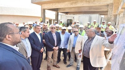 وزير الإسكان ومحافظ أسيوط يتفقدان محطتي معالجة الصرف الصحي بشطب وأبنوب والفتح وأسيوط الجديدة 