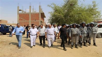 استرداد 50 فدان فى حملة مكبرة بالسويس 