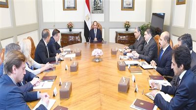 الرئيس السيسي يستقبل مدير عام شركة روس أتوم الروسية