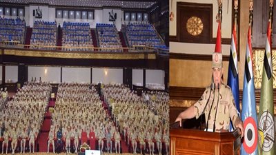 الفريق محمد فريد يلتقى رجال الجيش الثانى الميدانى ويتفقد المجرى الملاحى لقناة السويس