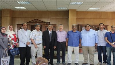 رئيس جامعة جنوب الوادي يستقبل وفد الوكالة الأمريكية للتنمية الدولية والاقتصادية