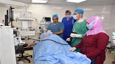 حصاد قافلة جامعة عين شمس التنموية الشاملة بمحافظة البحر الأحمر 