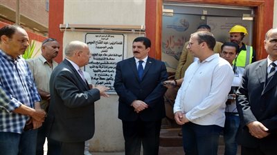 محافظ القليوبية يفتتح مشروع تحسين جودة المياه بكفر الجزار
