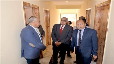 بالصور.. رئيس جامعة المنصورة يتفقد أعمال الصيانة والتطوير بفندق دارالضيافة والمؤتمرات