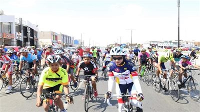 إنطلاق ماراثون الدراجات بالسويس بمشاركة 150 طالب