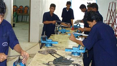 بدء التدريب علي 9 مهن بـ 4 مراكز بالقوي العاملة بالدقهلية