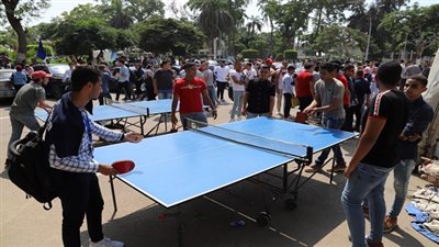 إقبال كبير على مهرجان إستقبال الطلاب الجدد والقدامى بجامعة عين شمس