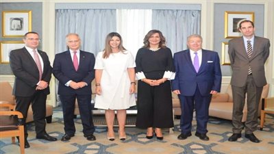 وفد يوناني يبحث مع وزيرة الهجرة اطلاق نوستوس ٤ لشباب مصر واليونان وقبرص