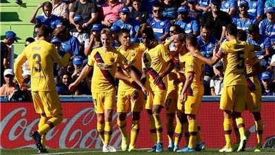 الدوري الإسباني.. برشلونة يهزم خيتافي 2-0 ويحتل المركز الثاني في الليجا.. فيديو