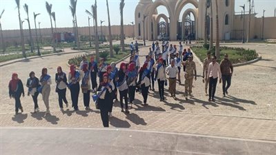 زيارة طلاب جامعة بنها للعاصمة الإدارية الجديدة