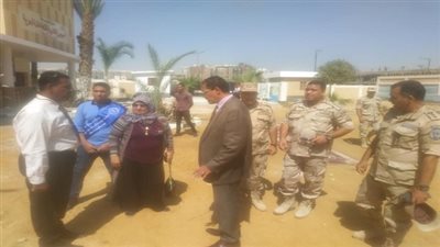 تفاصيل تجهيز مدرسة السلام الثانوية بالسويس للنظام العسكري 