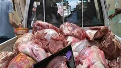ضبط 3 أطنان لحوم فاسدة بالإسكندرية