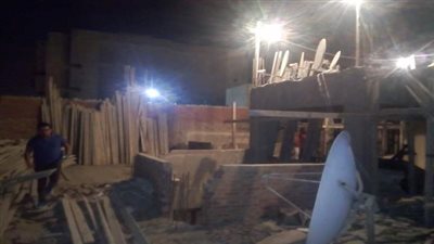 نائب المحافظ: إيقاف أعمال بناء مخالفة للقطعة رقم 9127 شارع الهضبة العليا بالمقطم