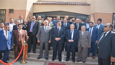 محافظ القليوبية يفتتح مقر النيابة الإدارية بالعبور بحضور رئيس هيئة النيابة الإدارية