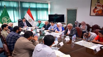 مرزوق يناقش مع إحدى المكاتب الإستشارية تصورات المشروعات المقترح إنشاؤها بالتعاون مع GIZ بقليوب  