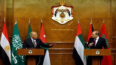 وزير خارجية الأردن يبحث مع أبو الغيط أزمات المنطقة العربية