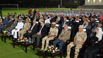 القوات المسلحة تنظم ندوة تثقيفية لطلبة الأكاديمية العربية للعلوم والتكنولوجيا والنقل البحرى بالإسكندرية 