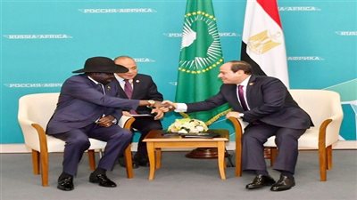 السيسي: مستمرون في مساندة جنوب السودان لتحقيق التسوية السياسية السلمية النهائية