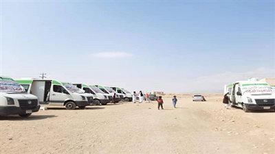 الجمعة والسبت قوافل طبية مجانية الي وادي أبوجعده  برأس سدر  