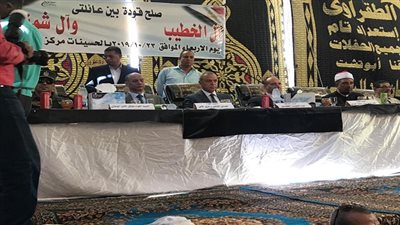 الصلح خير.. صلح بين عائلتين من أكبر عائلات أبو تشت محافظة قنا 