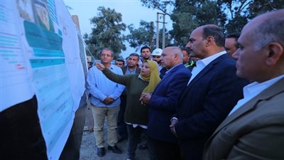 وزير النقل يتابع أعمال انشاء كوبري دكرنس العلوي باجمالي تكلفة 250مليون جنيه 