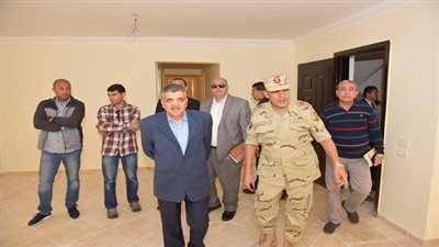 الفريق أسامة ربيع يتفقد الوحدات السكنية المخصصة للهيئة بمدينة الإسماعيلية الجديدة
