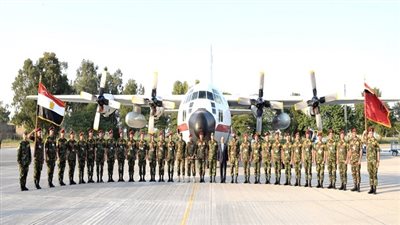 وصول عناصر من قوات المظلات المصرية لباكستان للمشاركة فى التدريب المشترك 