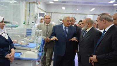 شاروبيم.. يفتتح قسمي الكلى والحضانات بمستشفى دكرنس العام بتكلفة بلغت 10 مليون جنيه بالدقهلية 
