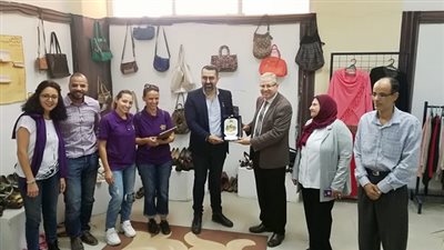 جامعة حلوان تنظم معرض الخير الأول لنادى روتارى كايرو نيو تاون