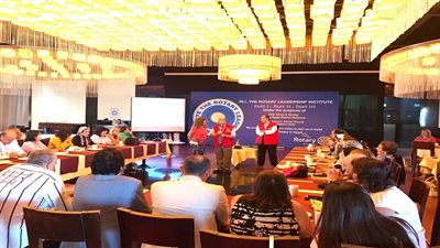 روتاري مصر ينظم تدريبًا لـ 100 من أعضاءه على مهارات القيادة